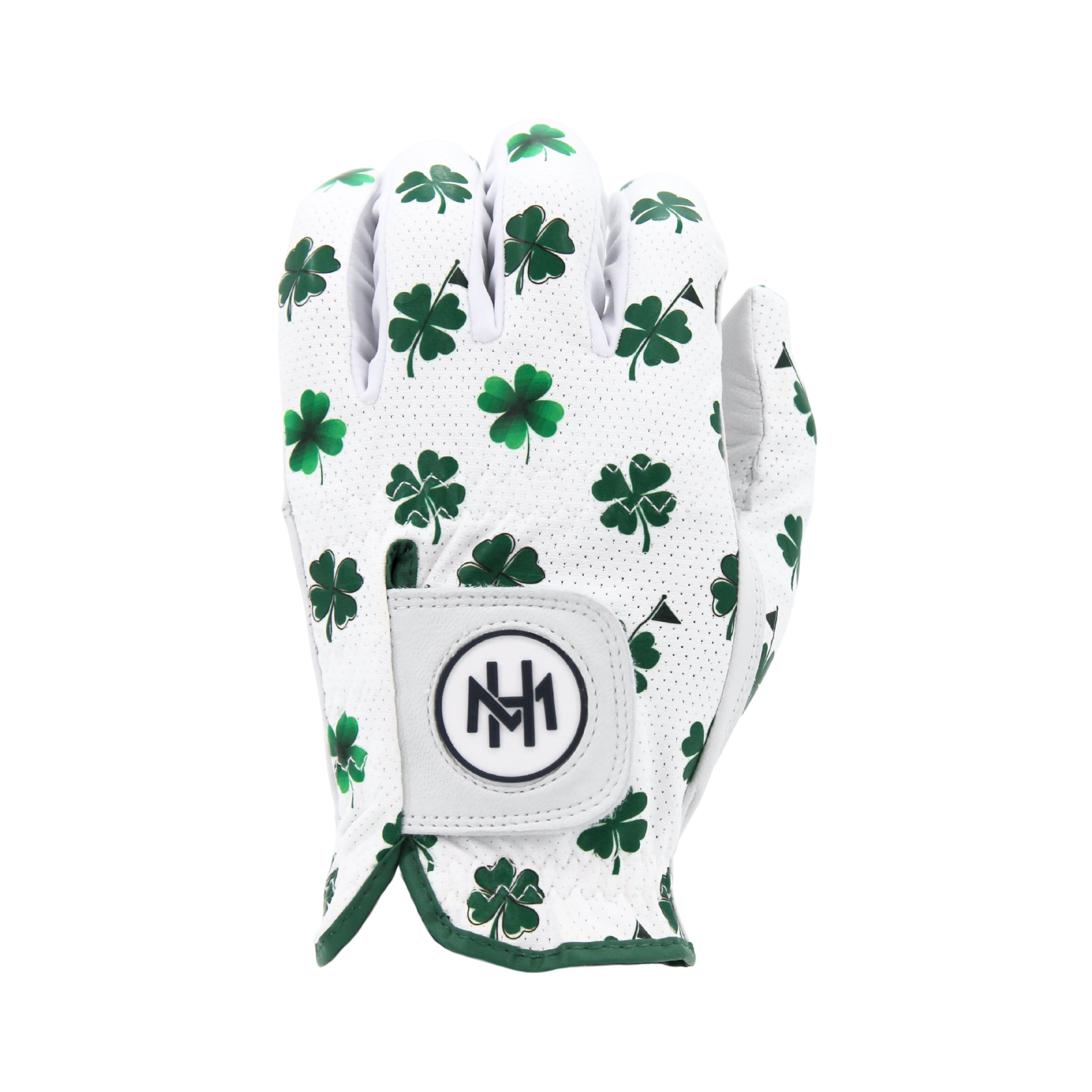 Clover Luck | Premium Cabretta Leather Golf Glove – Mulligan Hooligan