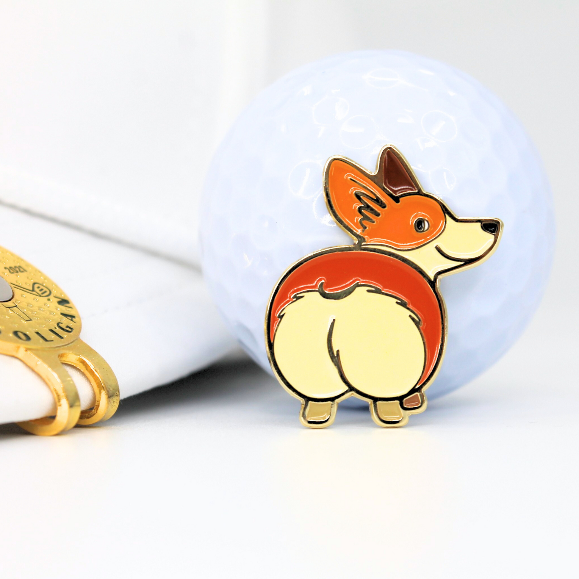 Corgi golf ball marker image 4
