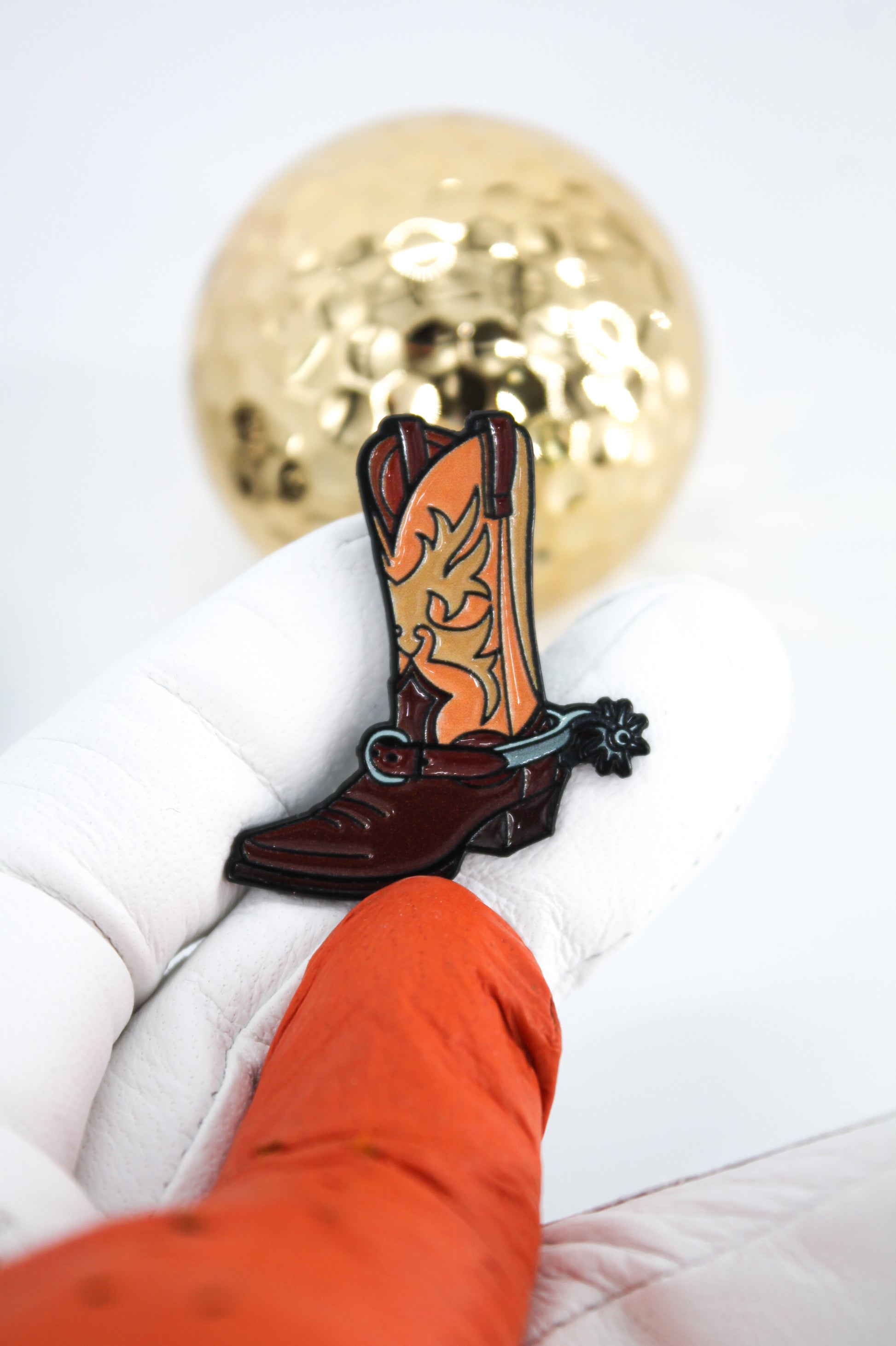 Cowboy Boot golf ball marker image 3