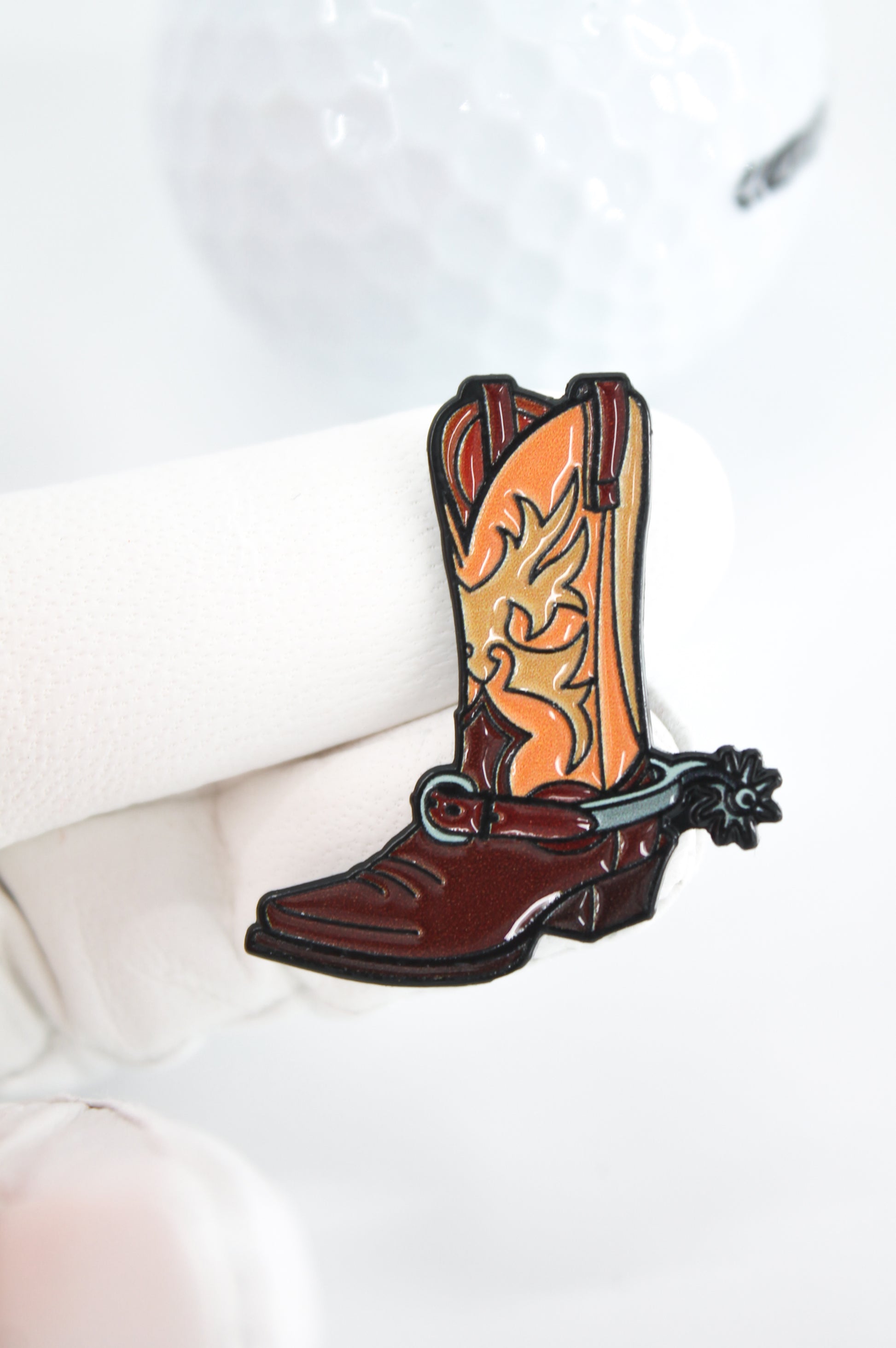 Cowboy Boot golf ball marker image 5
