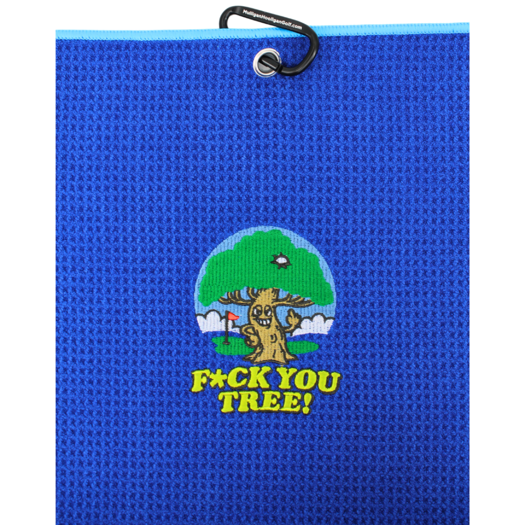 F*ck You, Tree! Golf Towel