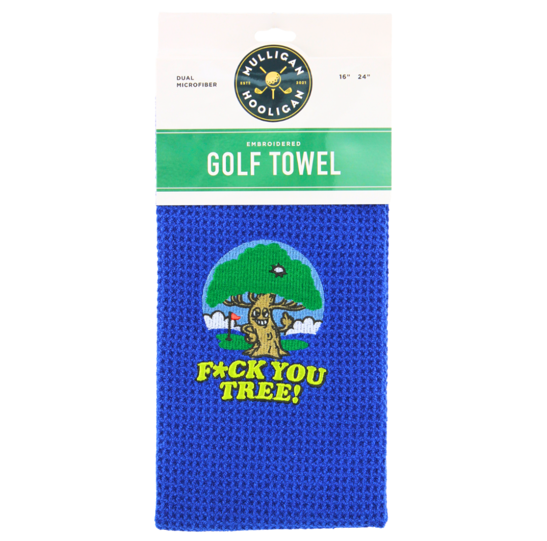 F*ck You, Tree! Golf Towel