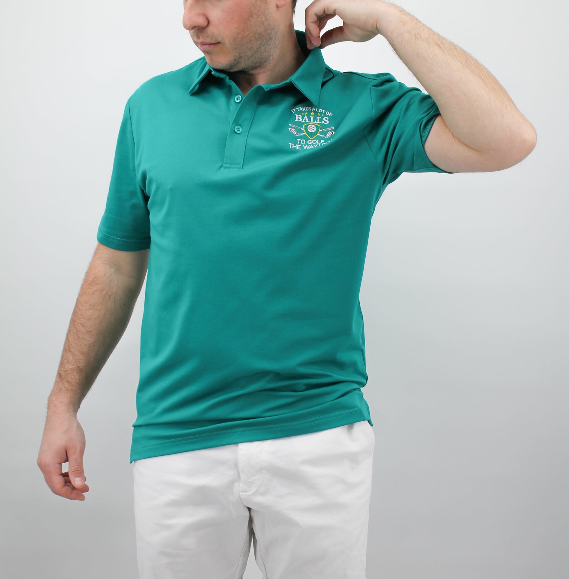 It Takes Balls Golf Polo