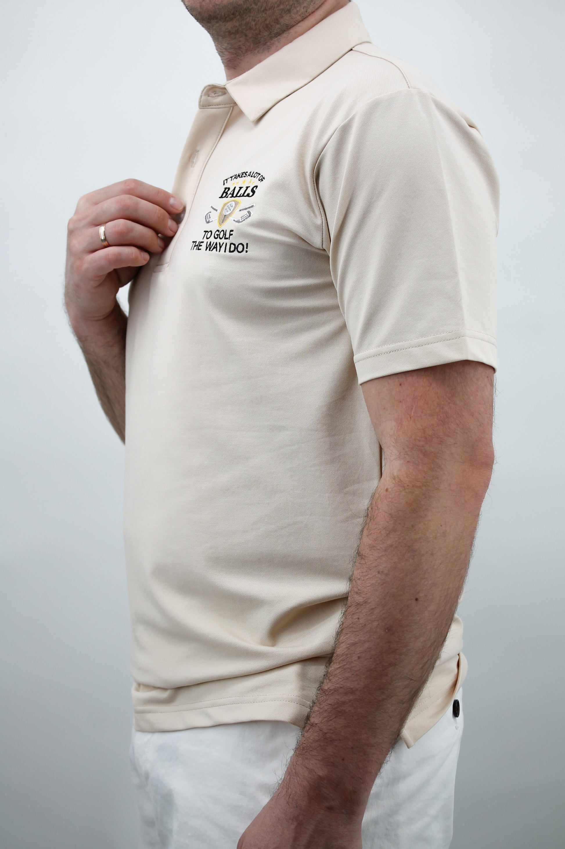 It Takes Balls Golf Polo