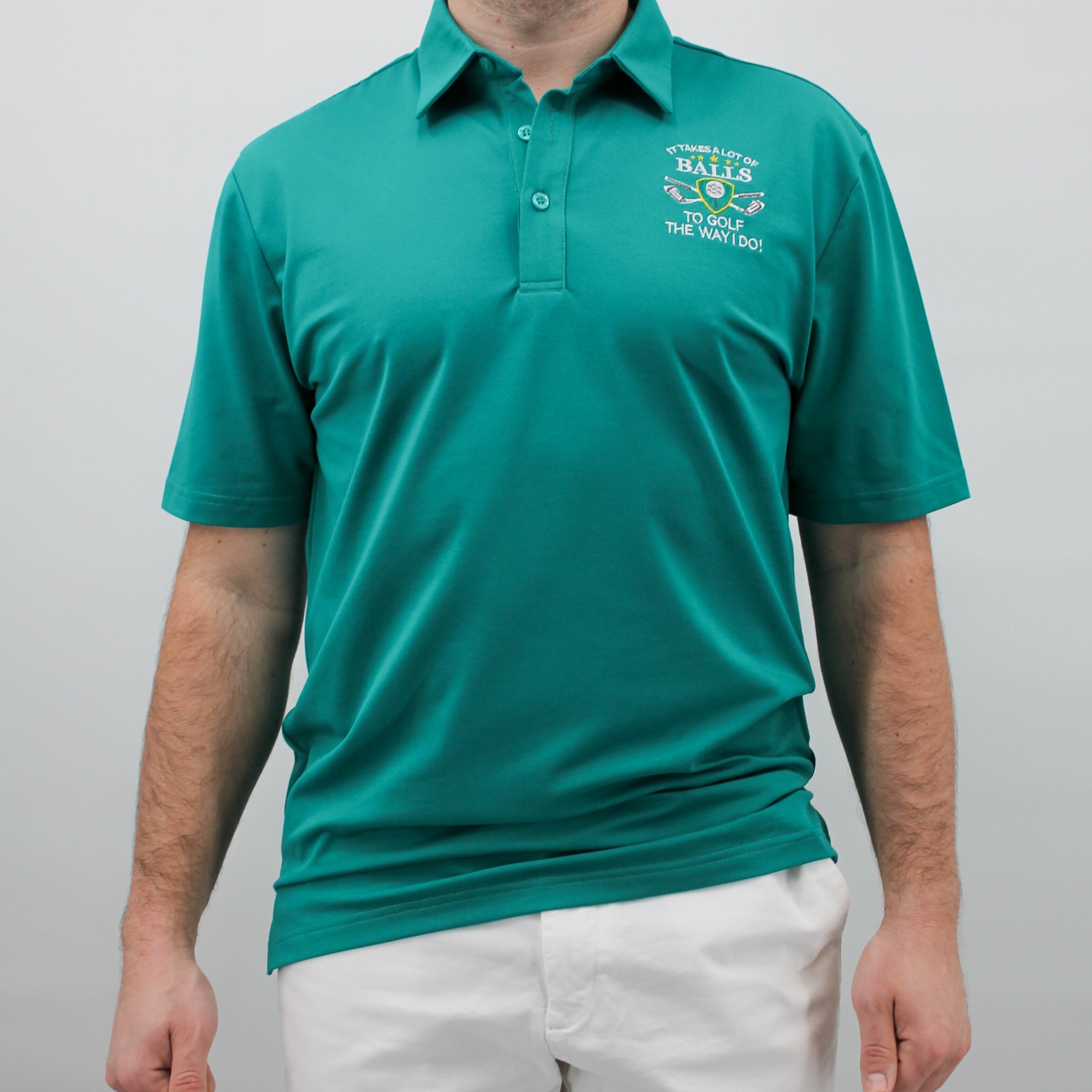 It Takes Balls Golf Polo