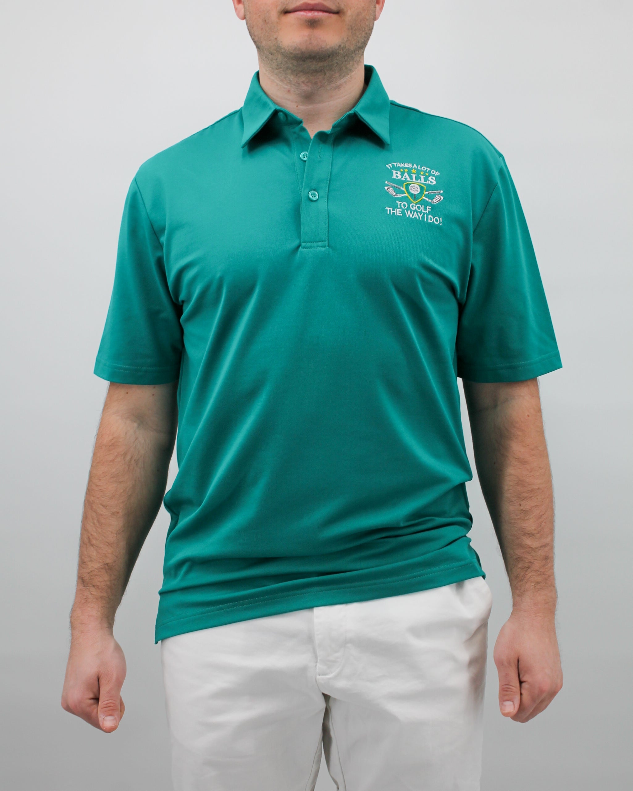 It Takes Balls Golf Polo