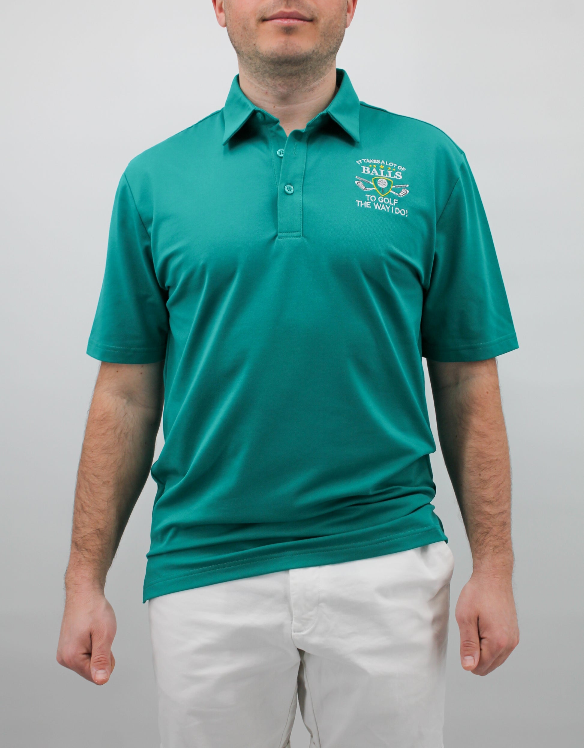 It Takes Balls Golf Polo