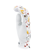 'I'm a simple man' Mulligan Hooligan golf glove with colorful pattern on a white background