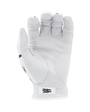 Mulligan Hooligan 'Whiskey & Cigars' golf glove palm with the brand label on a white background