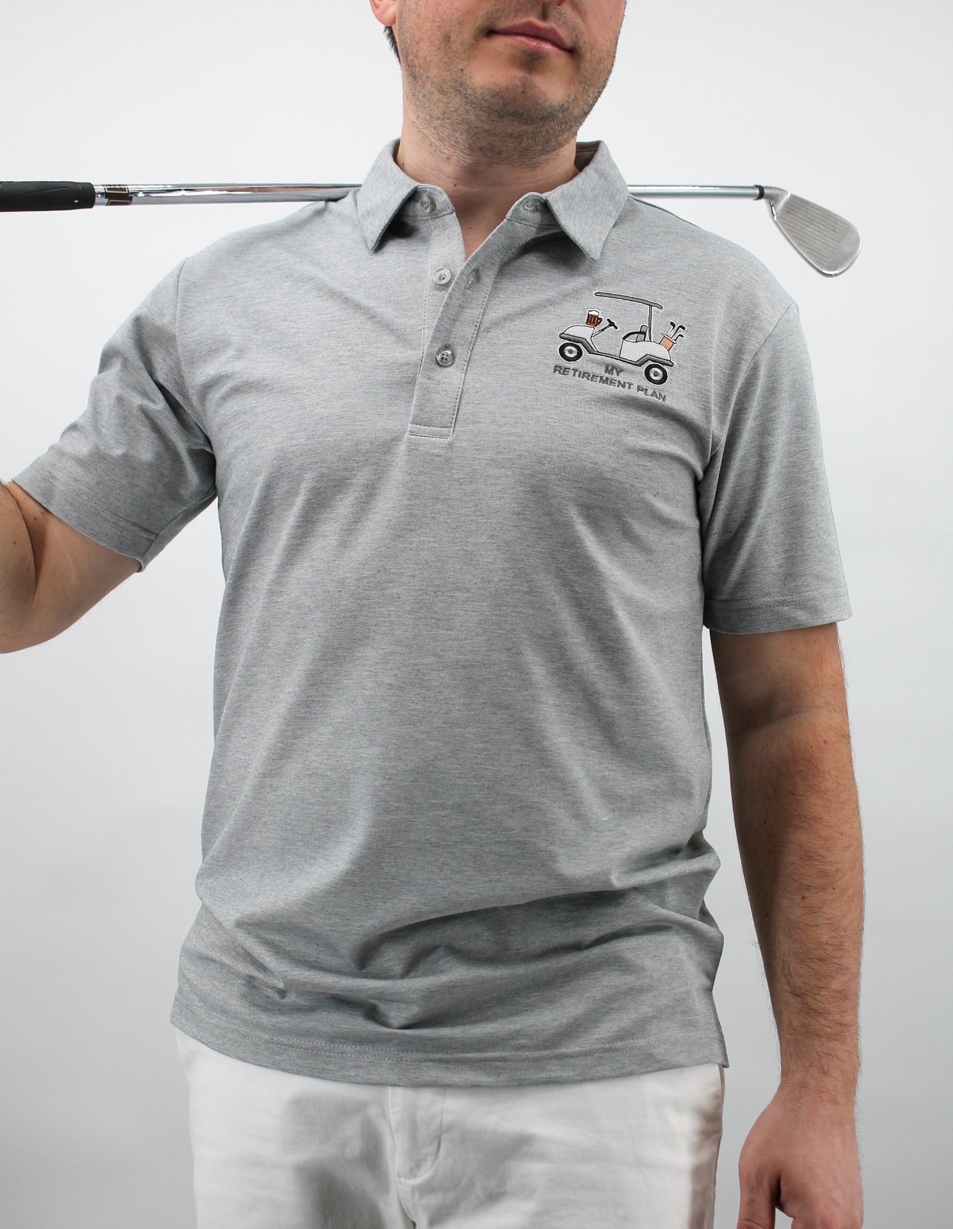 Retirement Plan Golf Polo
