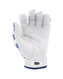 'Palm Par' golf glove with blue palms accents on a white background
