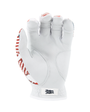Patriotic USA Flag Glove with white palm a white background