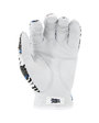 The white palm of the USA Blue Line Glove a white background
