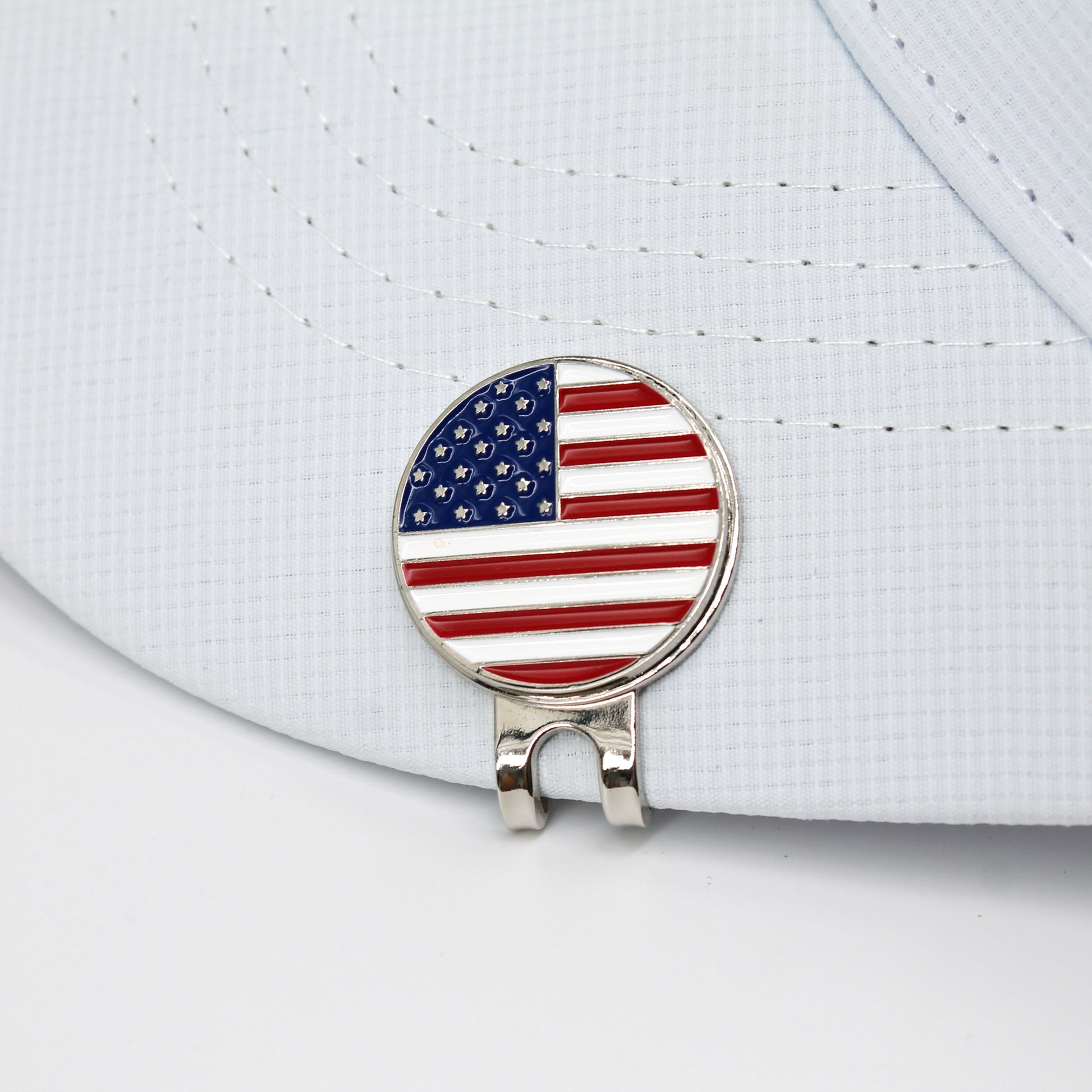 USA Round Flag
