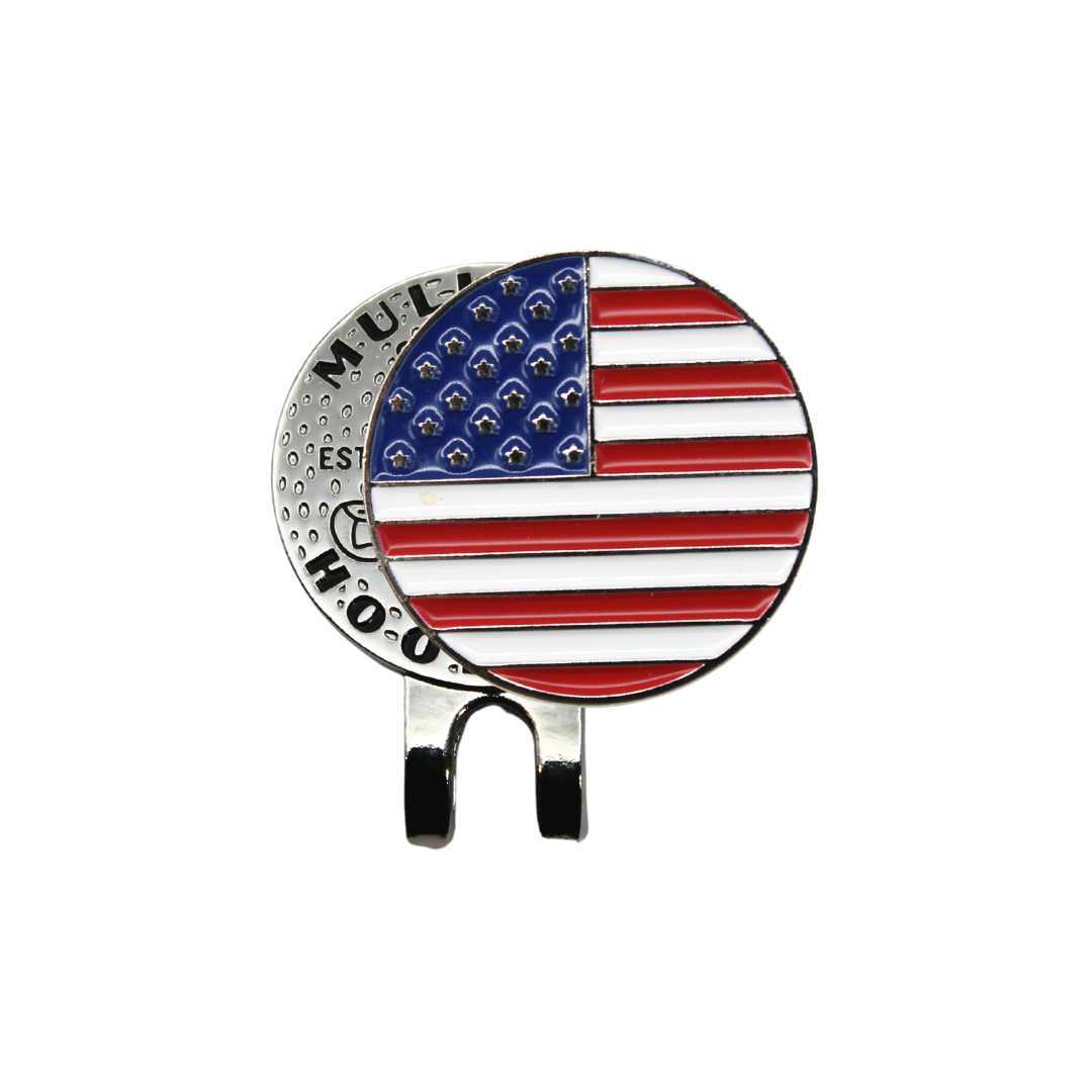 USA Round Flag